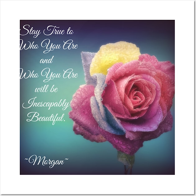 True Beauty Wall Art by Visually Lyrical